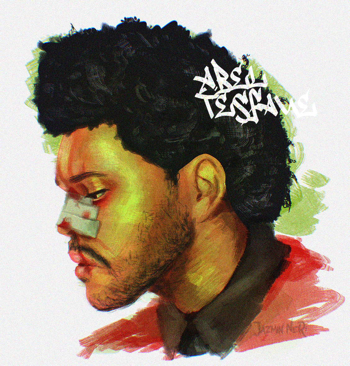 The Weeknd — Ilustración digital