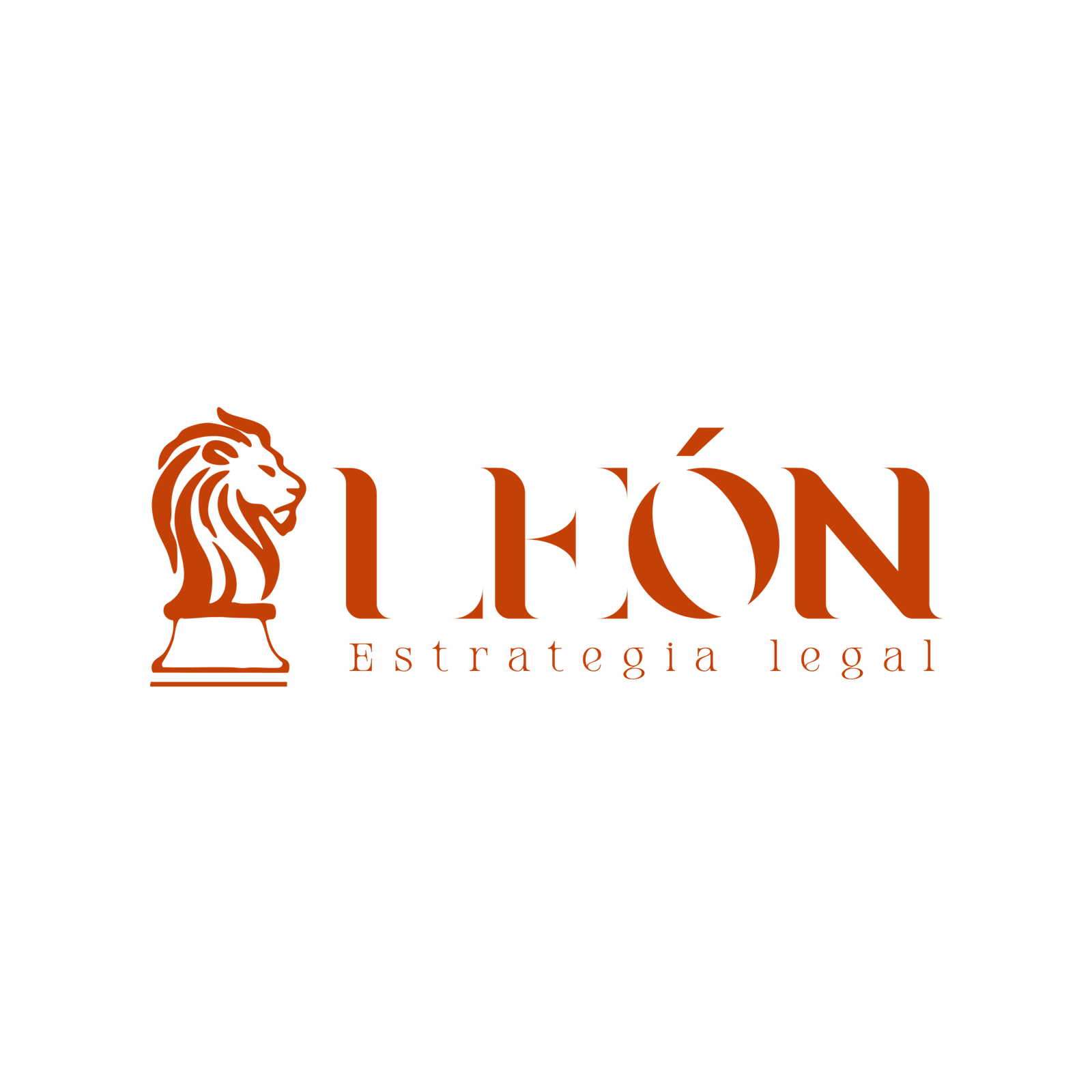 León Estrategia Legal branding